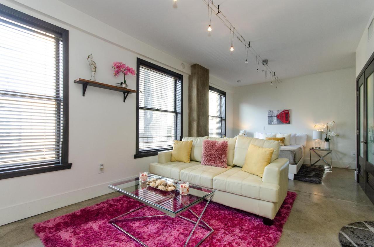 Ferienwohnung Modern Loft With Rooftop Lounge In Dtla Los Angeles Exterior foto